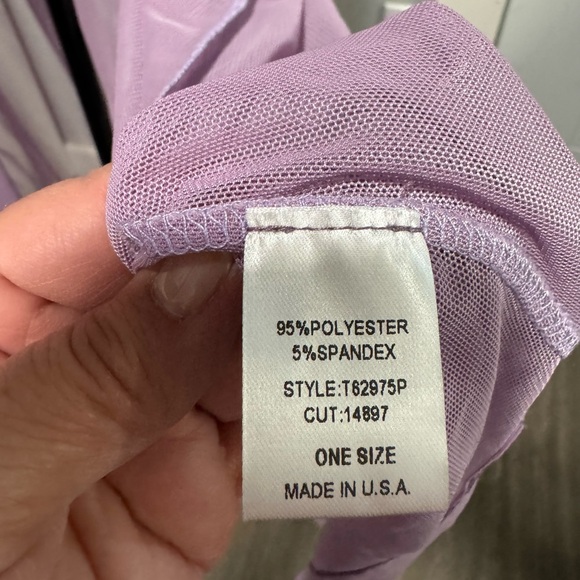 Oddy brand, lavender sheer duster  - NWOT - Picture 3 of 4